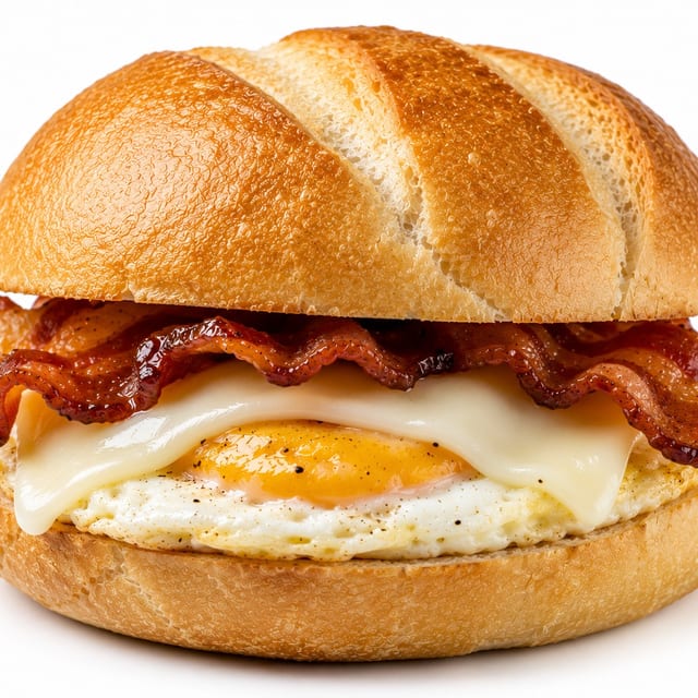 Bacon, Egg & Cheese Sandwich.