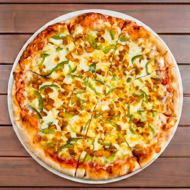 Buffalo Chicken Party Pizza.