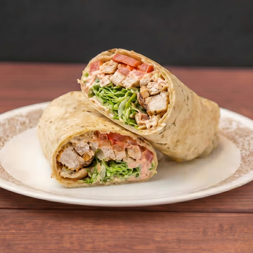 Crispy Chicken Wrap Delights