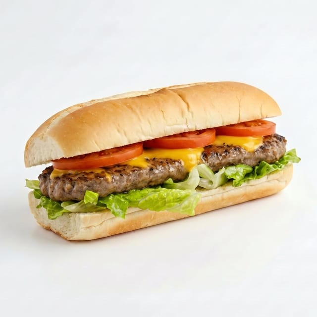 Cheeseburger Grinder.