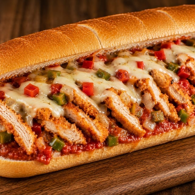 Eggplant Parm Grinder.