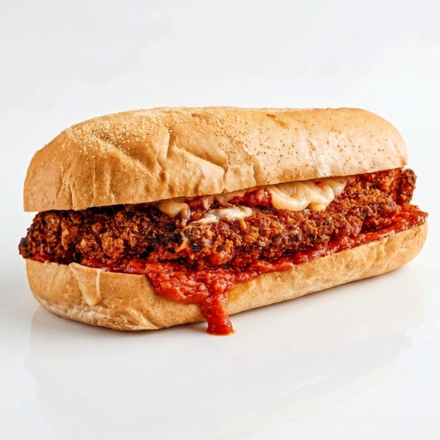 Chicken Parmesan Grinder.