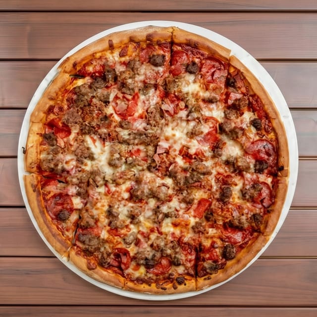 Meatlover Party pizza.