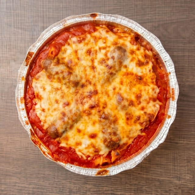With Sausage.