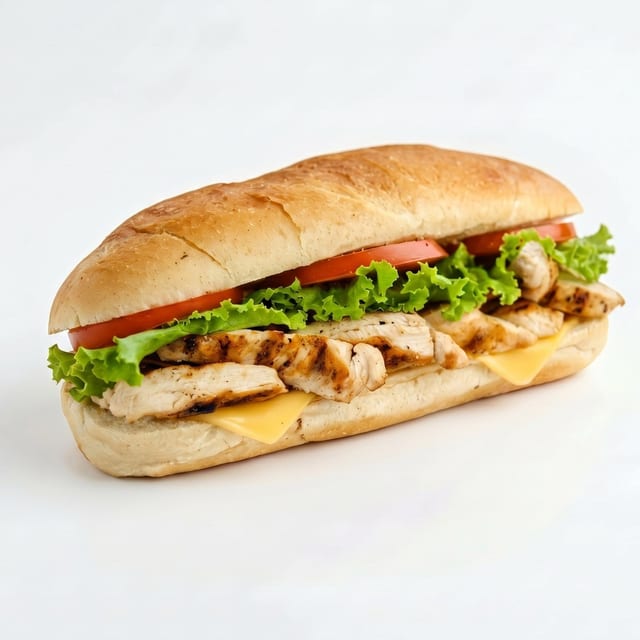 Grilled Chicken Grinder.