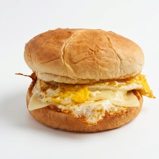 Double Eggs & Cheese Sandwich