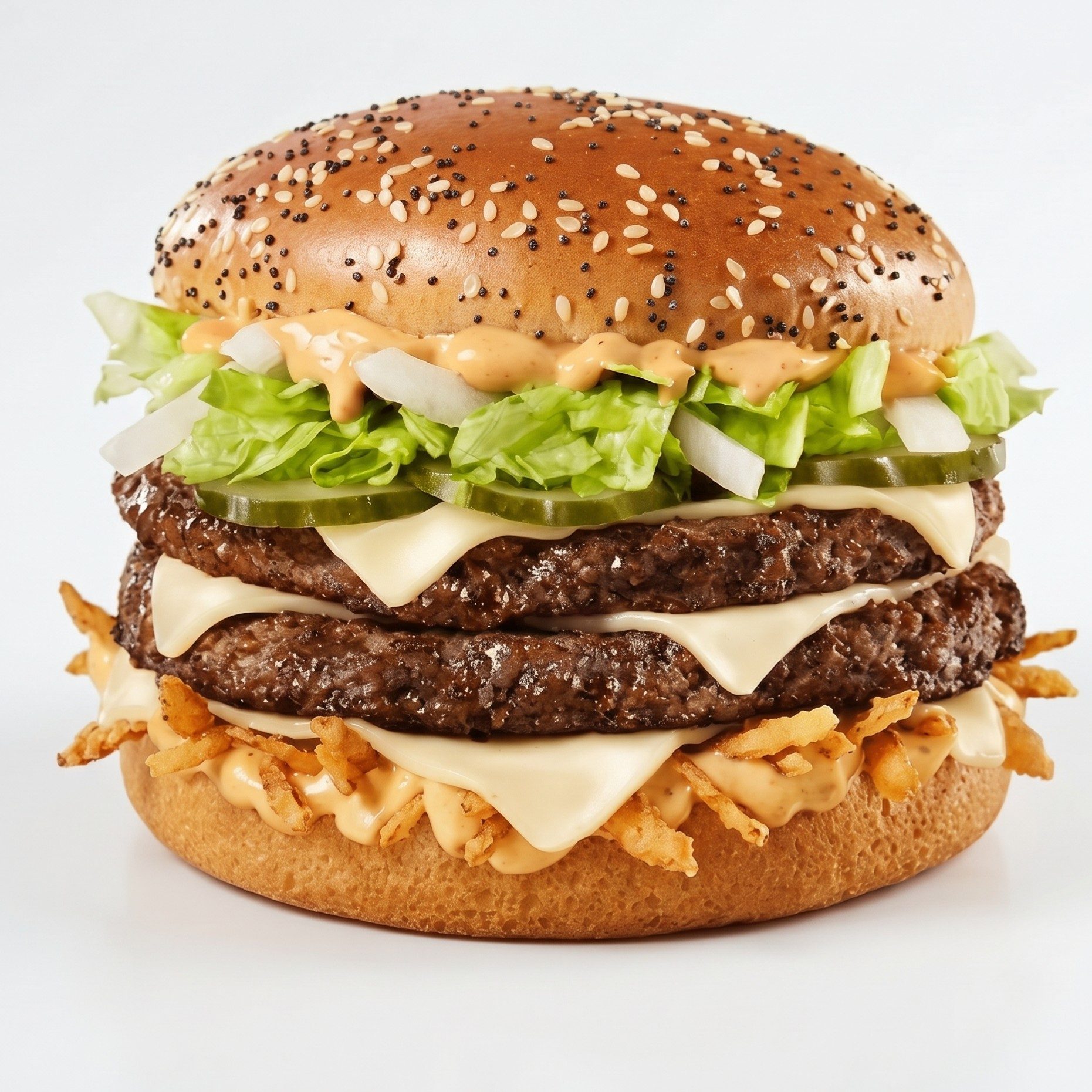 Double Cheese Burger.
