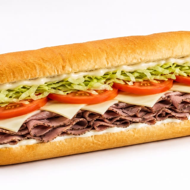 Roast Beef Grinder.