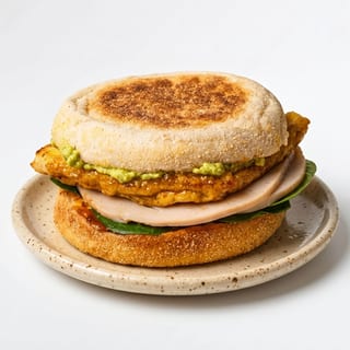 Turkey, Egg & Cheese Sandwich