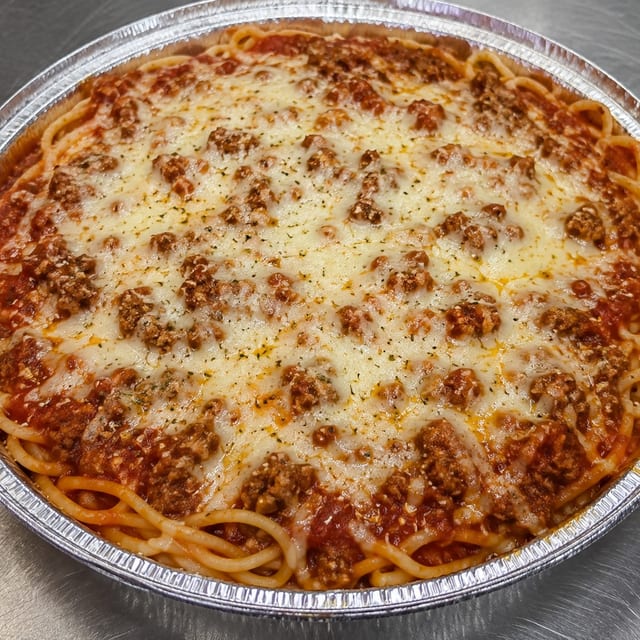 With Sauce & Cheese.