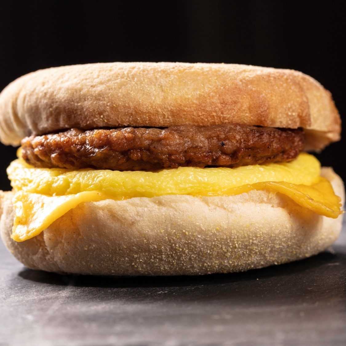 Sausage, Egg & Cheese Sandwich.