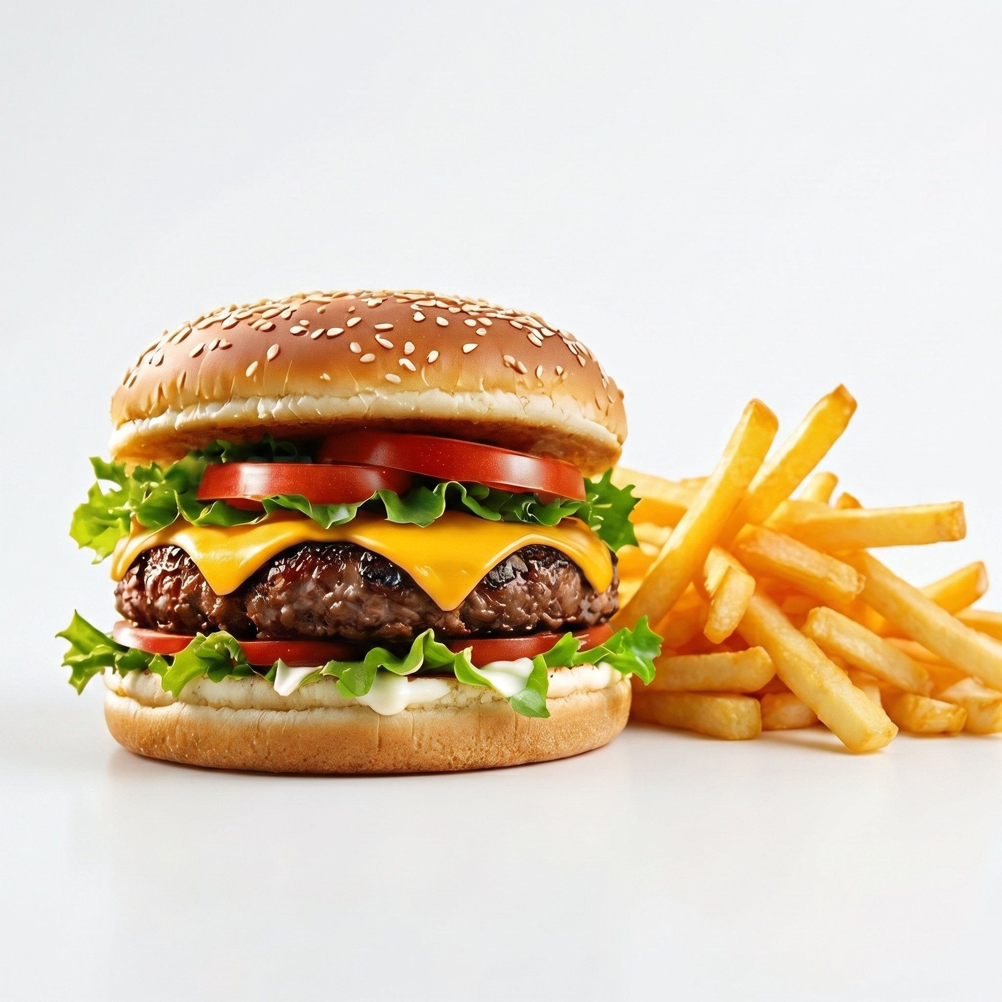 Double Cheeseburger Deluxe.