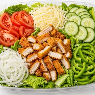 Crispy Chicken Salad
