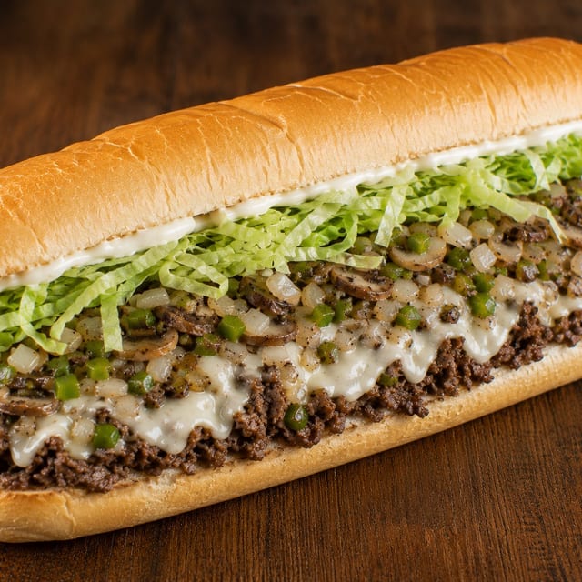 Steak & Cheese Grinder.