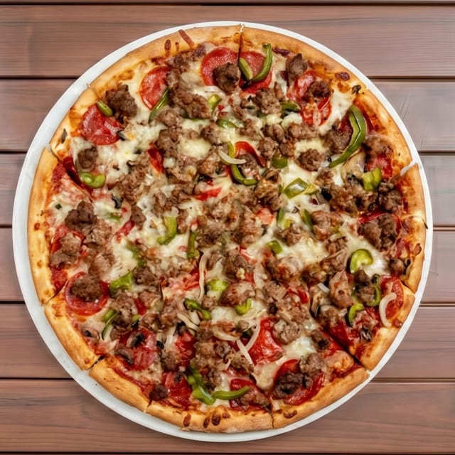 Small Special Pizza.