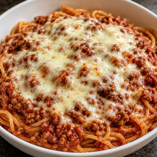 With Meat Sauce.