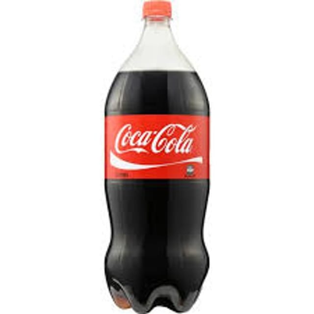 2 L's soda.