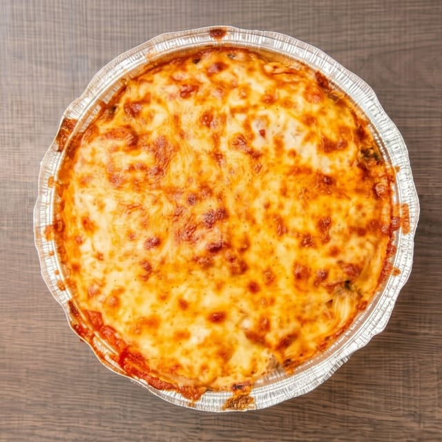 With Meat Sauce.