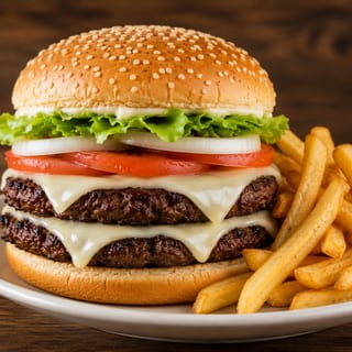 Double Cheeseburger Deluxe