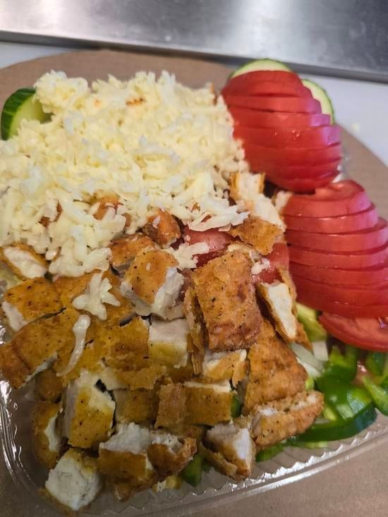 Crispy Chicken Salad.