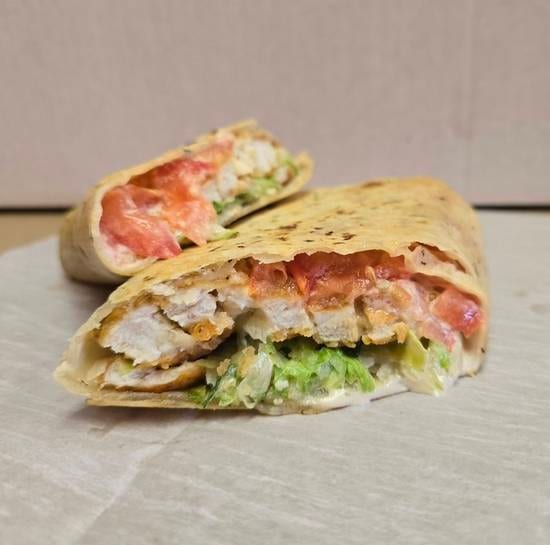 Crispy Chicken Wrap.