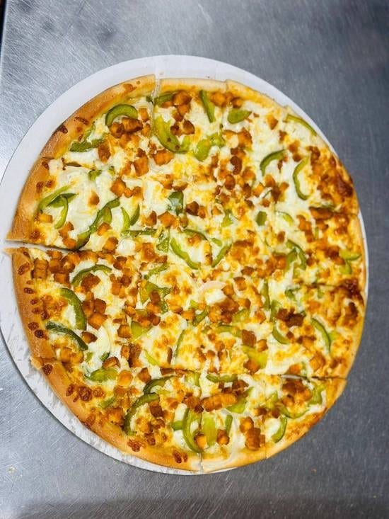 Buffalo Chicken Party Pizza.
